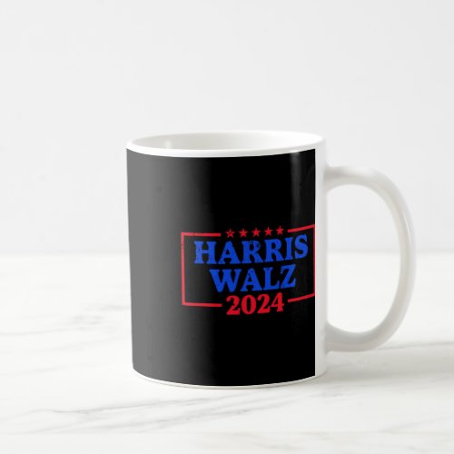 Harris Walz 2024 Campaign Logo Democrat Slogan Kam Coffee Mug