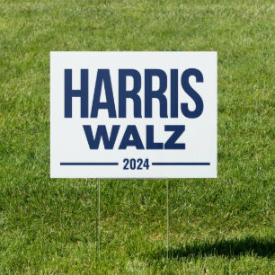 HARRIS WALZ 2024 Campaign Sign