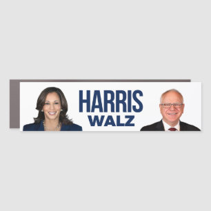 HARRIS WALZ 2024 CAR MAGNET