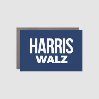 Harris Walz 2024 Car Magnet