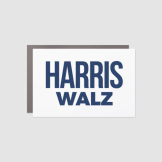 HARRIS WALZ 2024 CAR MAGNET