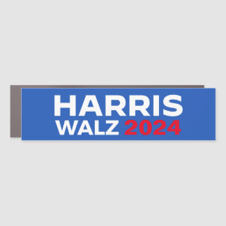 Harris Walz 2024 Car Magnet