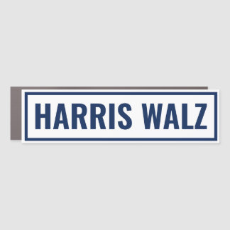 Harris Walz 2024 Car Magnet