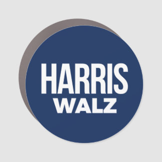 Harris Walz 2024 Car Magnet