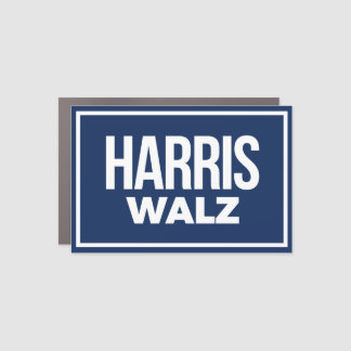 Harris Walz 2024 Car Magnet