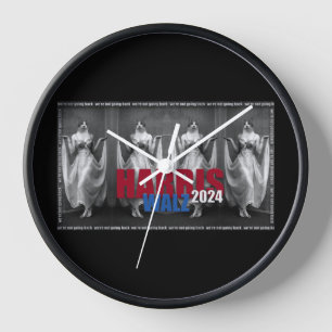 Harris-Walz 2024 clock