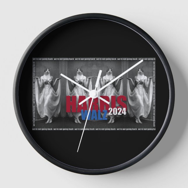 Harris-Walz 2024 clock (Front)