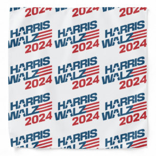 Harris Walz 2024 Election Bandana