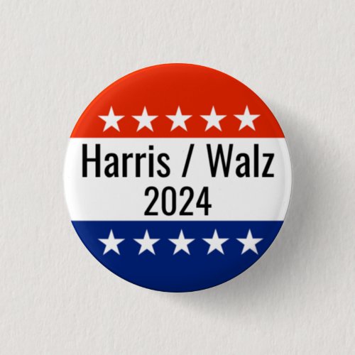 Harris Walz 2024 Election Button