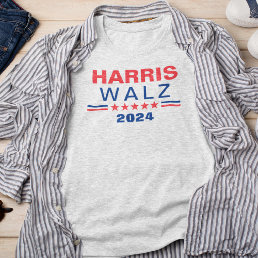 Harris Walz 2024 Election Campaign T-Shirt