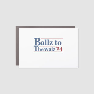 Harris Walz 2024 Election Kamala Tim Waltz America Car Magnet
