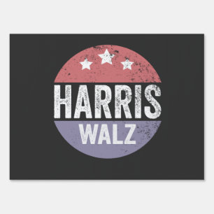 Harris Walz 2024 Election Kamala Tim Waltz America Sign