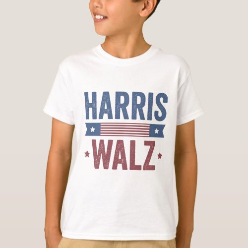 Harris Walz 2024 Election Kamala Tim Waltz America T_Shirt