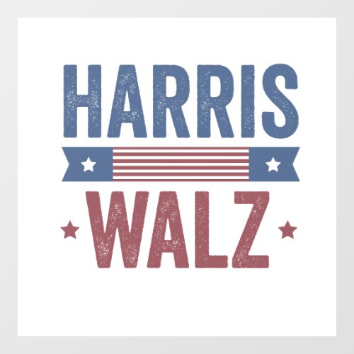 Harris Walz 2024 Election Kamala Tim Waltz America Window Cling