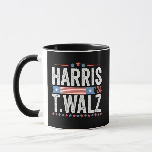 Harris Walz 2024 Election Kamala Tim Waltz Mug