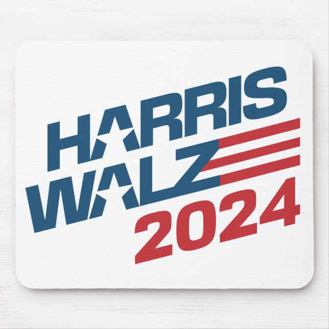 Harris Walz 2024 Election Mouse Pad (Front)