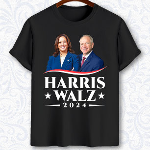 Harris Walz 2024 election photo T-Shirt