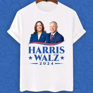 Harris Walz 2024 election photo T-Shirt