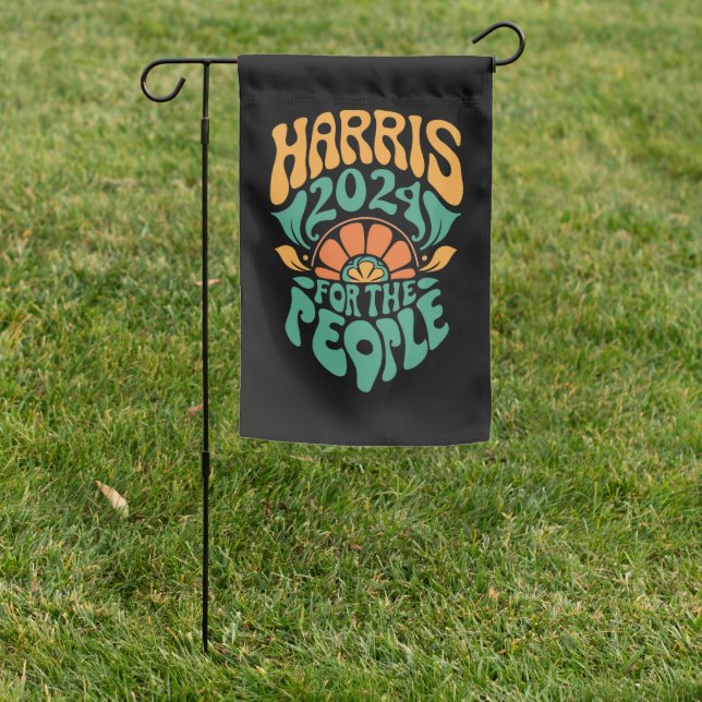 Harris Walz 2024 Election President Kamala Harris  Garden Flag (In SItu)