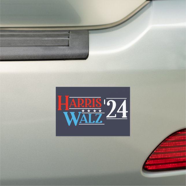 Harris Walz 2024 for President Car Magnet (In Situ)