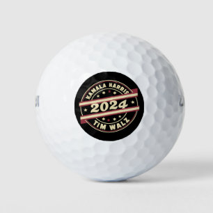 Harris Walz 2024 for President Patriotic Kamala  Golf Balls