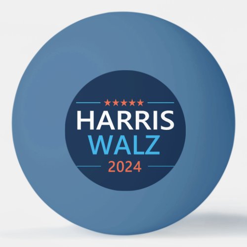 Harris Walz 2024 for President Ping Pong Ball