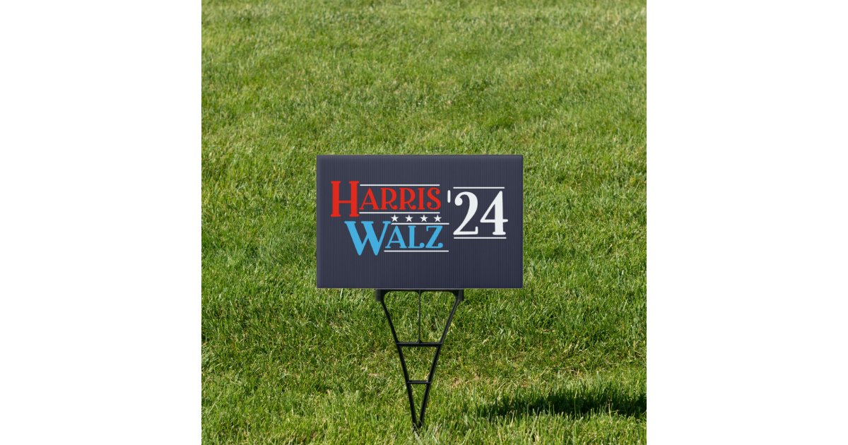 For Prez Sign Harris Walz 2024 for President Sign | Zazzle