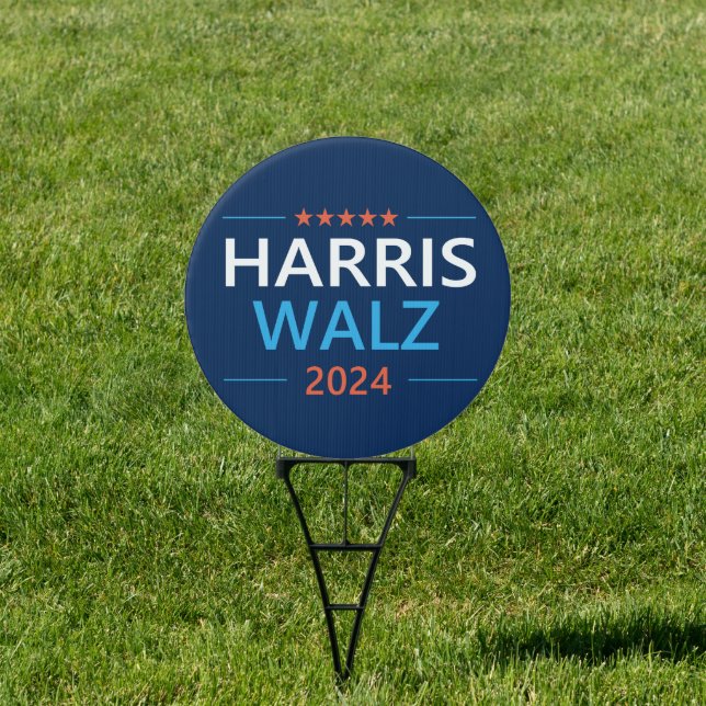 Harris Walz 2024 for President Sign (Insitu)