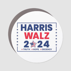 Harris Walz 2024   Harris Walz Car Magnet