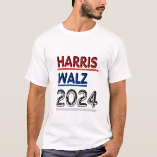 harris walz 2024 kamala for president t-shirts