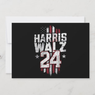 Harris Walz 2024 Kamala Harris 2024 Tim Walz 2024 Invitation