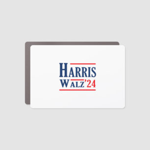 Harris Walz 2024 Kamala Harris President Tim Walz Car Magnet