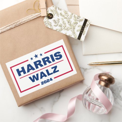 Harris Walz 2024 Kamala Harris Tim Walz Election Rectangular Sticker