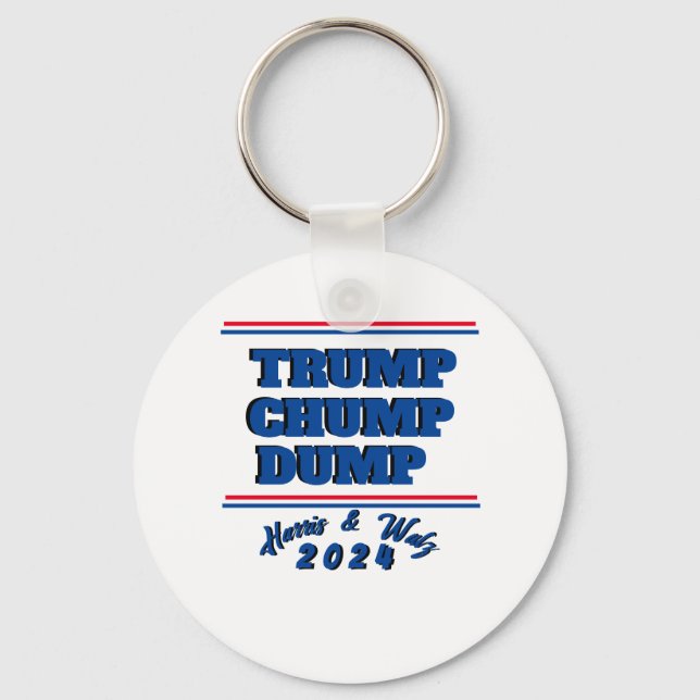 HARRIS WALZ 2024 KEYCHAIN (Front)