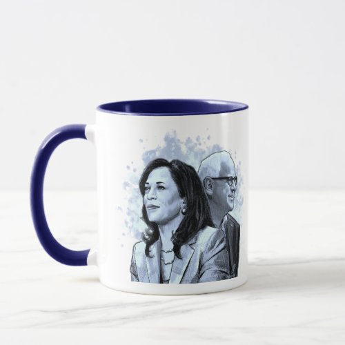 Harris Walz 2024 mug