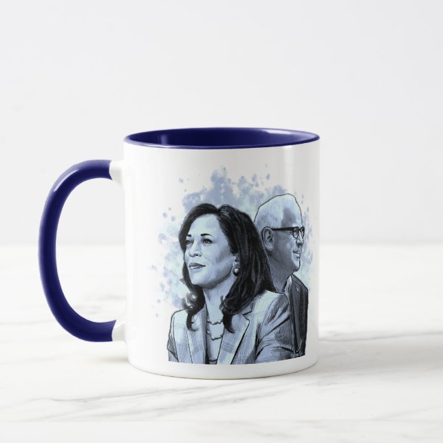Harris Walz 2024 mug (Left)