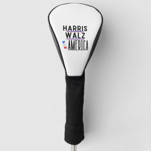 Harris Walz 2024 Pin Golf Head Cover
