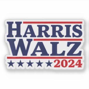 Harris Walz 2024 President Sticker