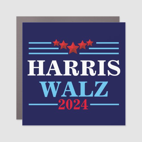 Harris Walz 2024 President _ Tim Walz  Car Magnet