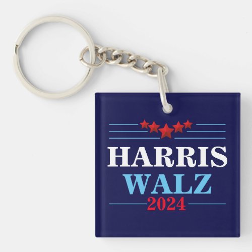 Harris Walz 2024 President _ Tim Walz  Keychain