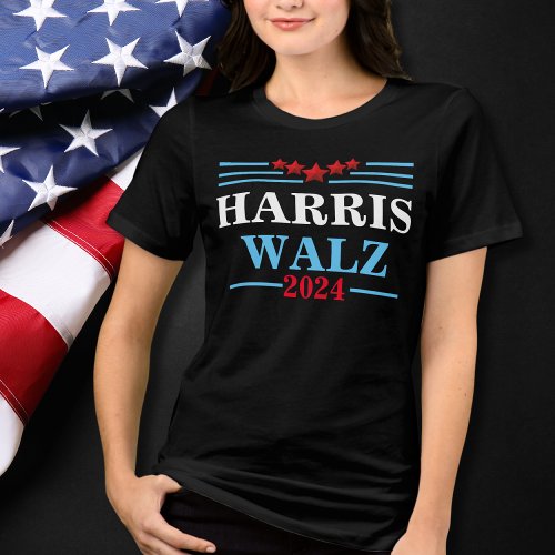 Harris Walz 2024 President _ Tim Walz  Tri_Blend Shirt