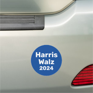 Harris / Walz 2024 Presidential Campaign Car Magnet