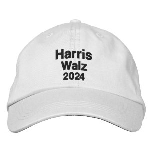 Harris / Walz 2024 Presidential Campaign Embroidered Baseball Cap