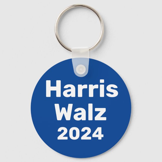Harris / Walz 2024 Presidential Campaign Keychain (Front)