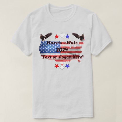 Harris Walz 2024 Presidential Campaign Lt  T_Shirt