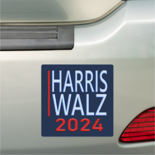 Harris Walz 2024 Presidential Election Car Magnet