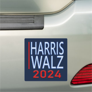 Harris Walz 2024 Presidential Election Car Magnet