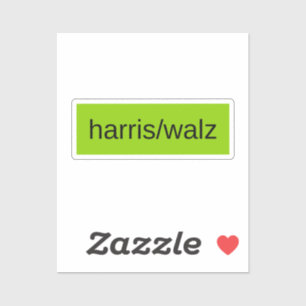 harris walz 2024 presidential election trendy  sticker