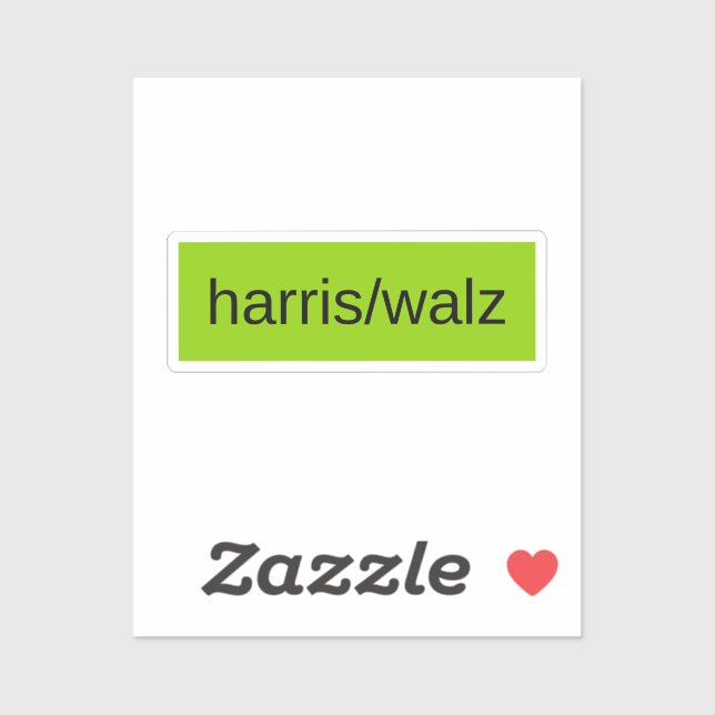harris walz 2024 presidential election trendy  sticker (Sheet)