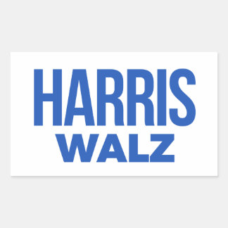 Harris Walz 2024 Rectangular Sticker